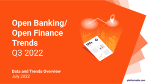 Q3 2022 Open Banking/Open Finance Trends: new report released